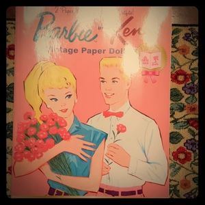 Barbie & Ken Paper Dolls 1962 Reproduction